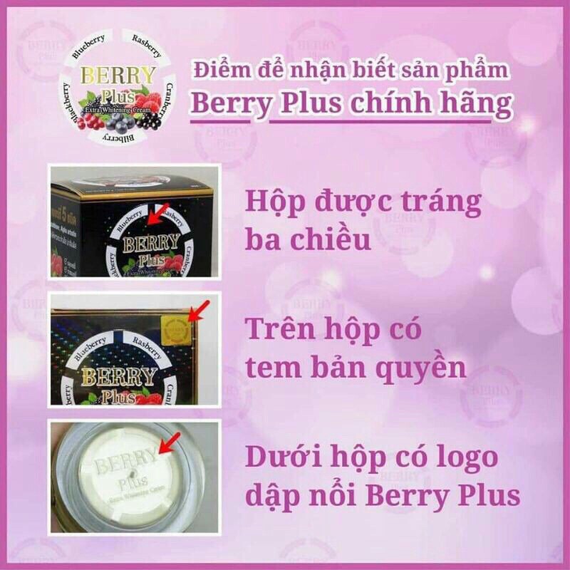 Kem nám 4K Berry Plus Thái lan ra mẫu mới có tem