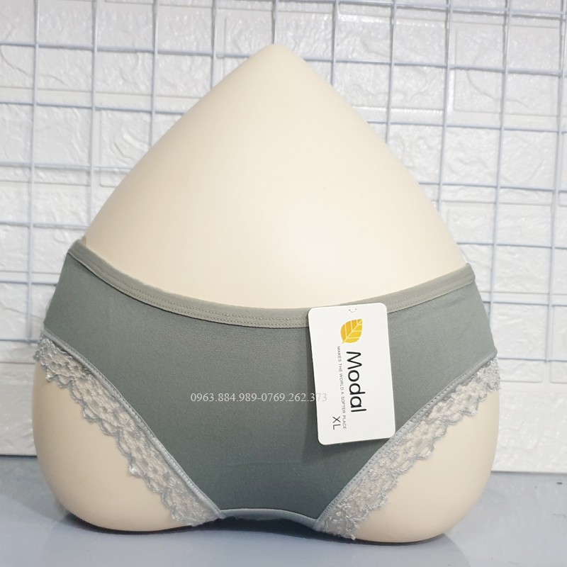Quần lót nữ chất thun viền ren QN.03 nhiều màu cho chị em- Ảnh shop chụp