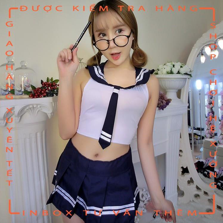 Đồ lót dạng cosplay nữ sinh gợi cảm - Đồ ngủ sexy hầu gái  - hot tiktok | BigBuy360 - bigbuy360.vn