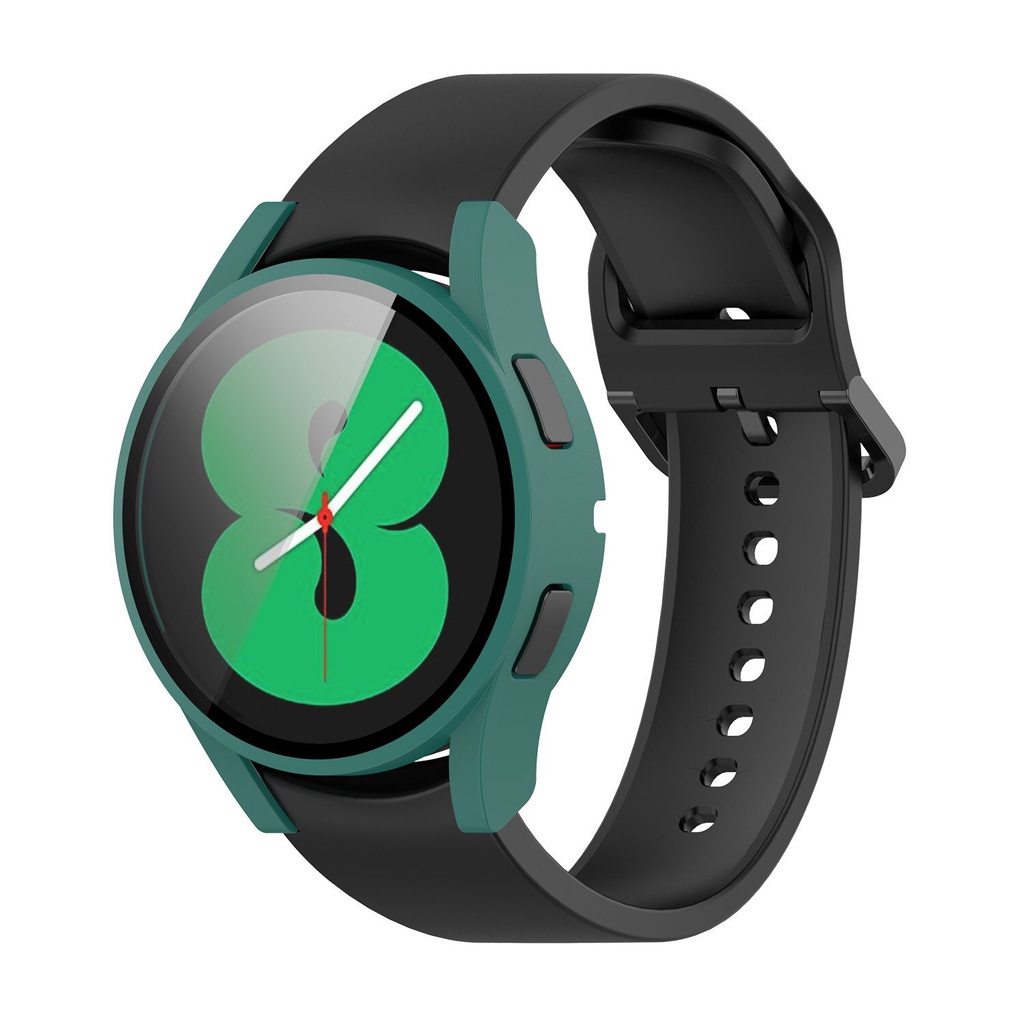 Ốp bảo vệ màn hình cho đồng hồ Samsung Galaxy Watch 4 44mm 40mm Classic 46mm 42mm từ PC và kính cường lực