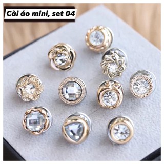 Set 10 chiếc châm cài áo xinh xắn [FREESHIP]