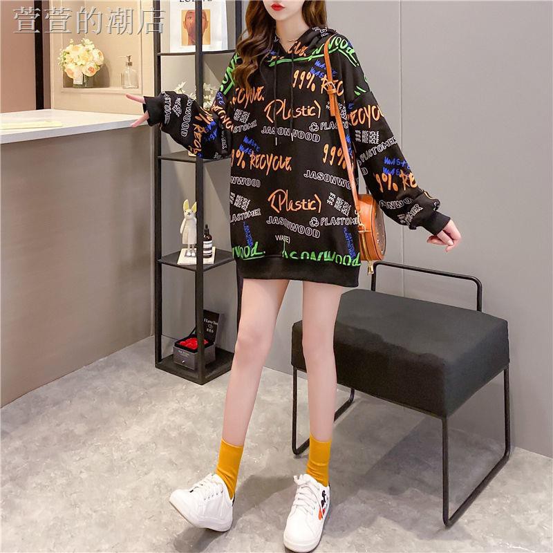 Áo Hoodie Vải Cotton Mỏng Dáng Rộng Thời Trang Mùa Thu 2020