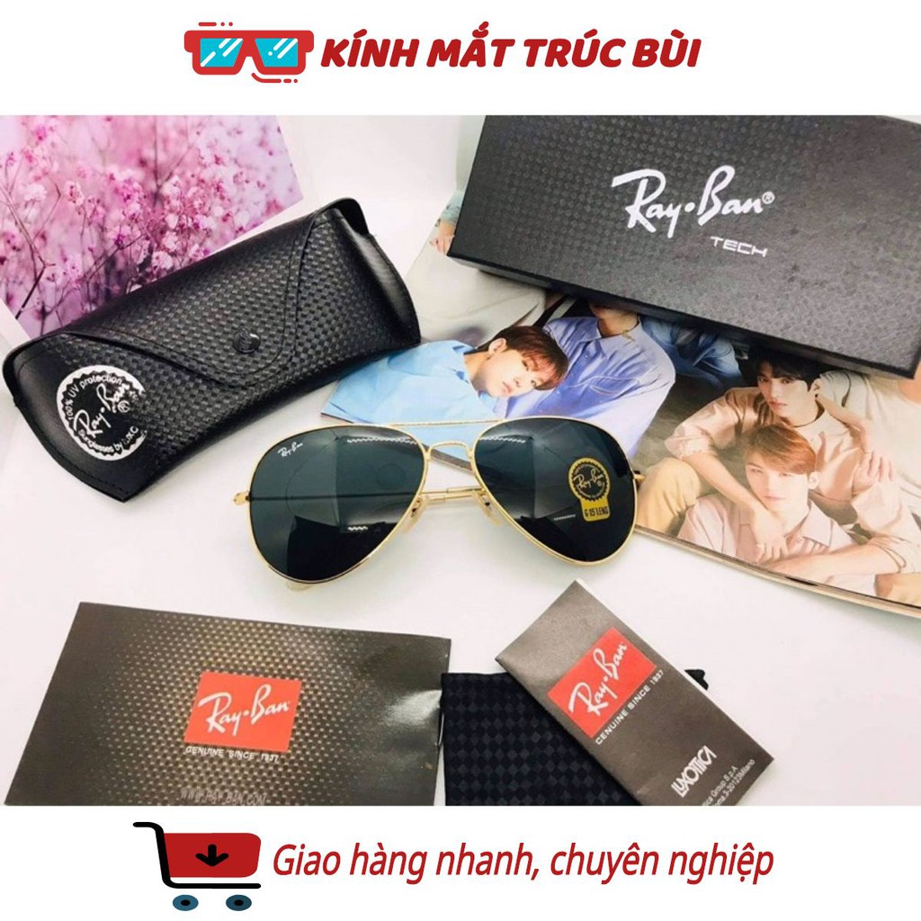 Kính Mắt Thời Trang Unisex Rayban Cao Cấp Nhiều Mẫu chống xước
