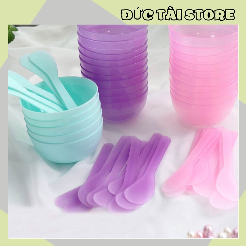 Bát Trộn Mặt Nạ, Que Trộn Mặt Nạ, Dụng Cụ Làm Mask 88134 ĐỨC TÀI
