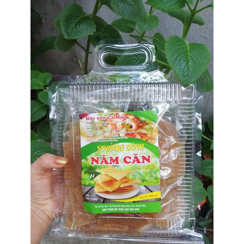 Bánh phồng tôm Năm Căn đặc sản Cà Mau