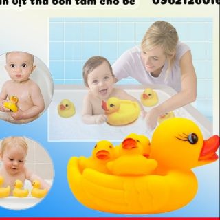 Đàn vịt thả bồn tắm phát nhạc