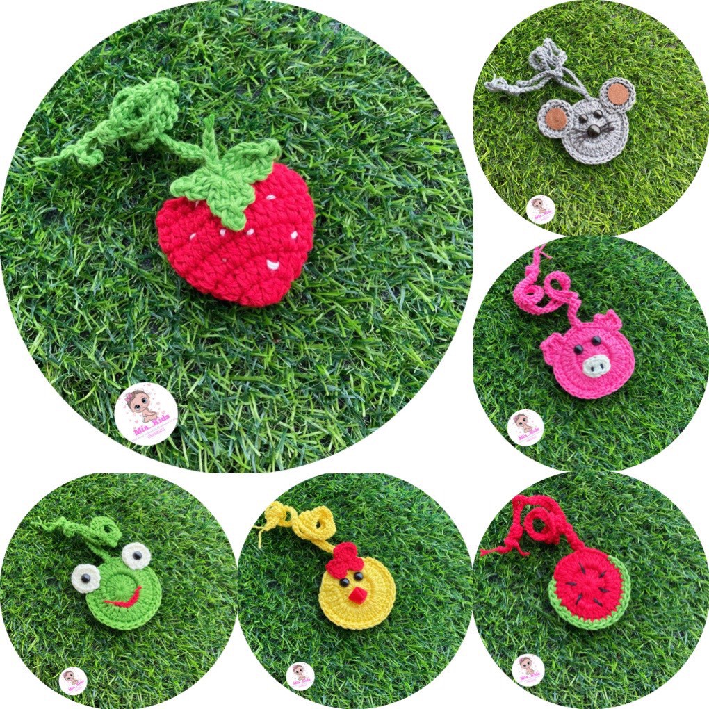 Túi đựng tỏi cho bé trai/ bé gái ❤️Túi len đựng tỏi handmade cho bé sơ sinh❤️