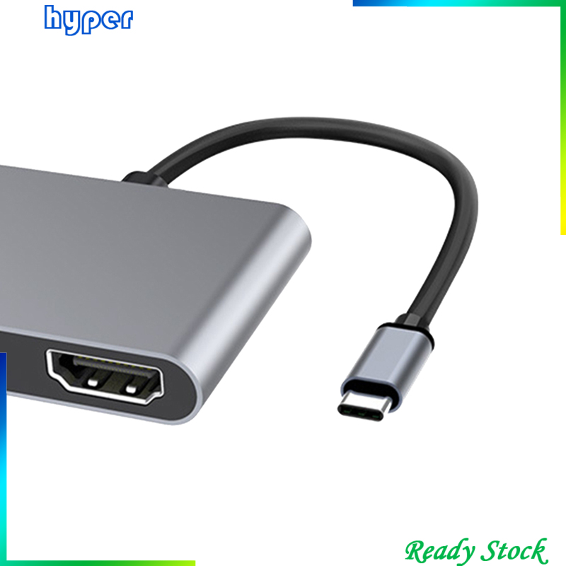 Type C Hub USB C Hub with 4K HDMI Output USB 3.0 87W PD for MacBook Pro