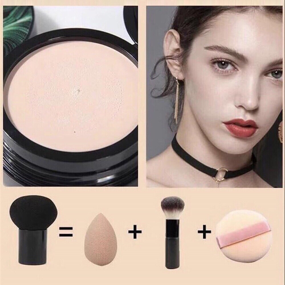 Hàng loại 1 Phấn nước Air Cushion BB Cream với đầu mút trang điểm dưỡng ẩm và che khuyết điểm SUNISA