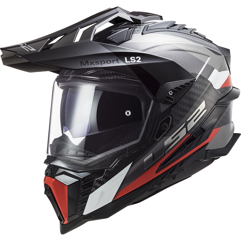 Fullface LS2 MX701 EXPLORER C (Sợi Carbon) Dual Sport - (Tặng Khăn Trùm SWAT)