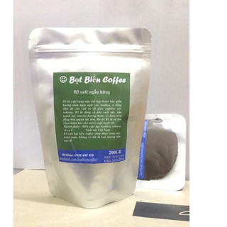 B3 cafe ngẫu hứng rang mộc 200gr- bọt biển coffee