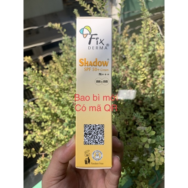 [CHÍNH HÃNG] Kem chống nắng Fixderma Shadow 75g - Chính hãng từ Bác sĩ Da liễu