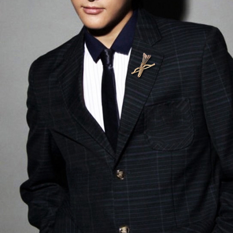 EFAN Ghim Cài Áo Phong Cách Cổ Điển Dành Cho Nam