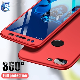 Ốp điện thoại kèm kính cường lực chống sốc 360 sang trọng cho huawei y6 y7 pro 2019 y6s y9s ốp lưng honor 8x 9x