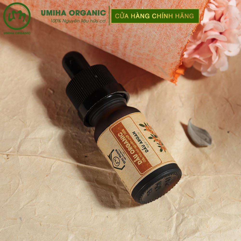Dầu Argan hữu cơ UMIHA nguyên chất | Argan Cold Pressed Oil 100% Organic 10ml