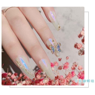 Set 10 charm bướm đính móng, charm bướm đá cao cấp