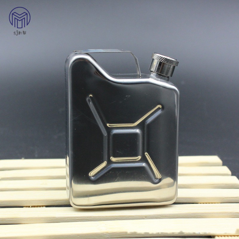 Bình thép không gỉ 5OZ dùng đựng rượu/dầu/xăng nhỏ gọn cho hoạt động ngoài trời