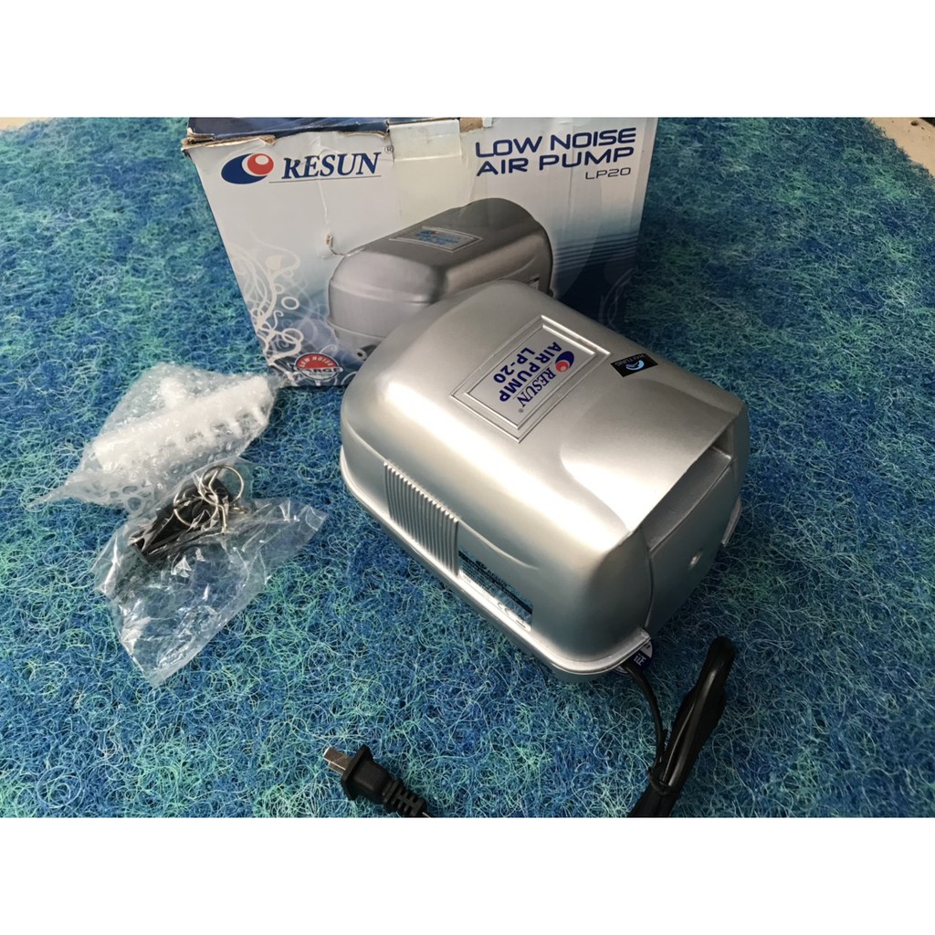 Máy sục khí hồ koi Resun LP 20. Máy sủi cung cấp oxy tiết kiệm điện, chạy êm