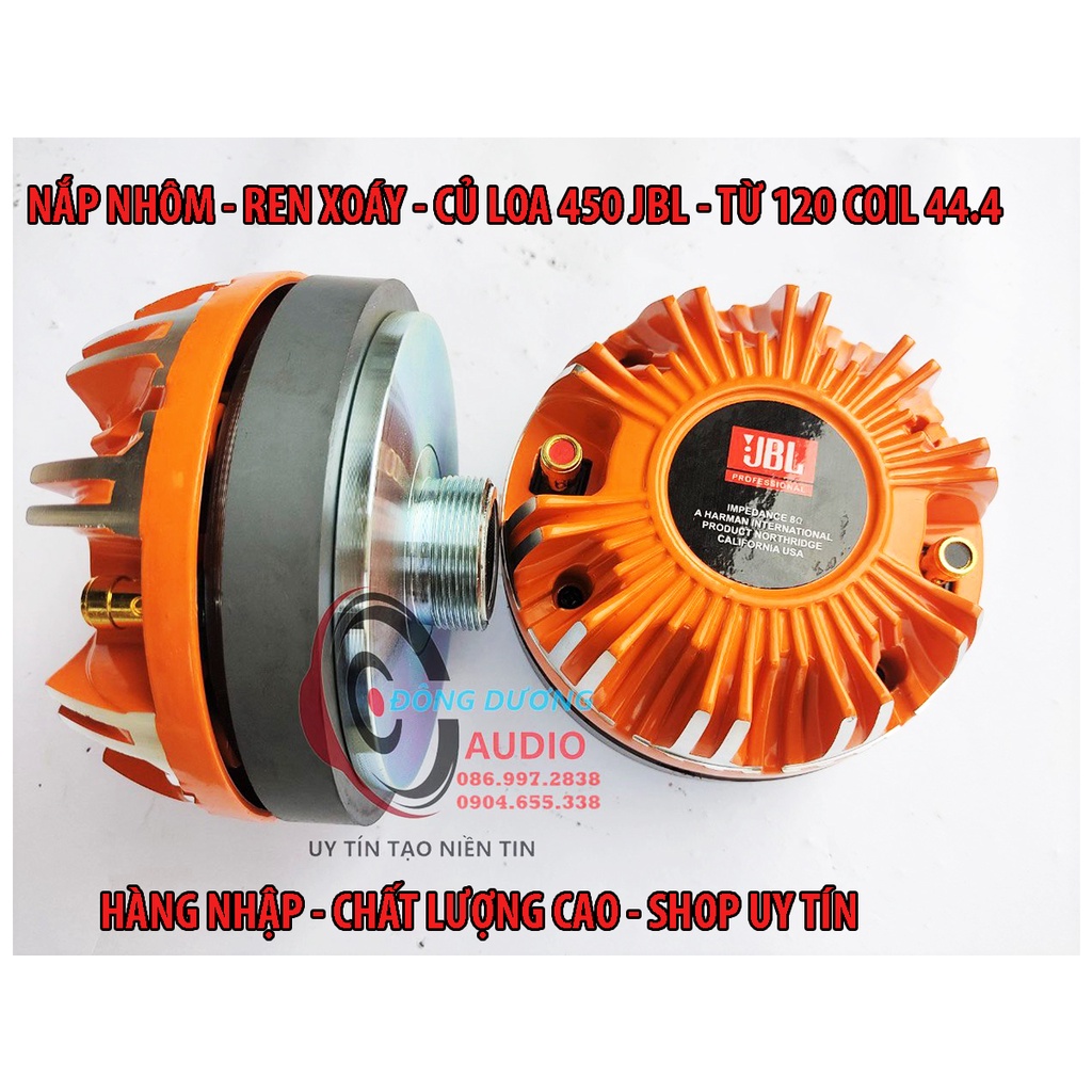 LOA TRÉP KÈN 450 JBL CHINA  NẮP NHÔM CAM  - GIÁ MỘT LOA - KÈM  HỌNG 18X18