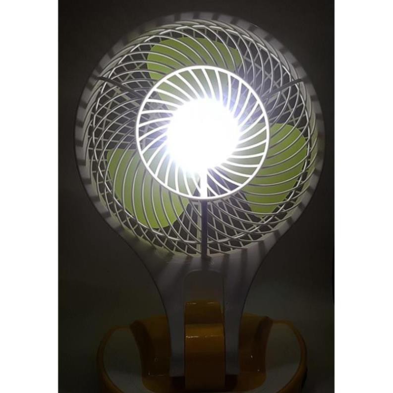 [GIÁ HỦY DIỆT] [Loại Tốt JR-5580] Quạt Sạc Điện Có Đèn 21 LED JR-5580 | Dùng bình sạc nhỏ | BigBuy360 - bigbuy360.vn