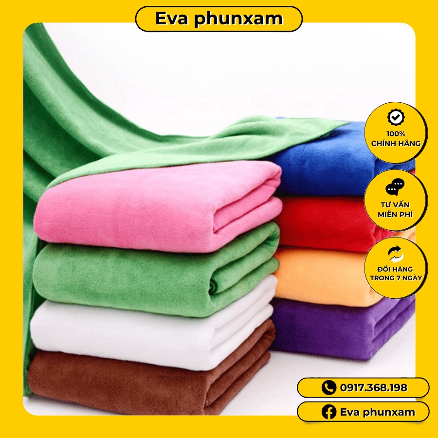 Khăn tắm spa kích thước 70*140 dùng trong spa thẫm mỹ viên