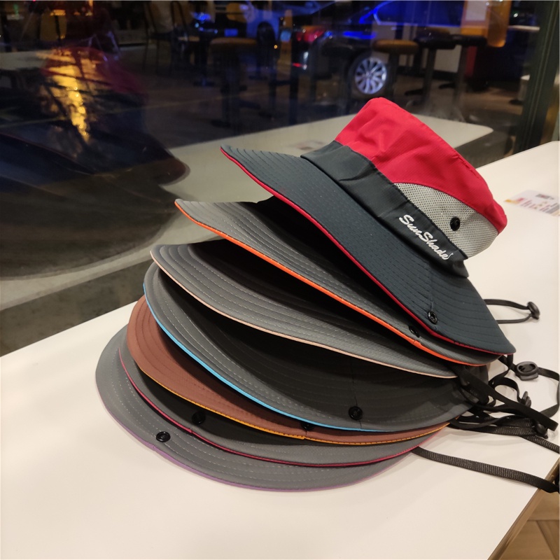 Nón Tai Bèo Vành Rộng Che Nắng Kiểu Cao Bồi Phương Tây Thời Trang Mùa Hè Cho Nam Và Nữ