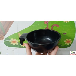 Chén nhựa rẻ đen đựng kem nhuộm - chuyên sỉ phụ liệu tóc