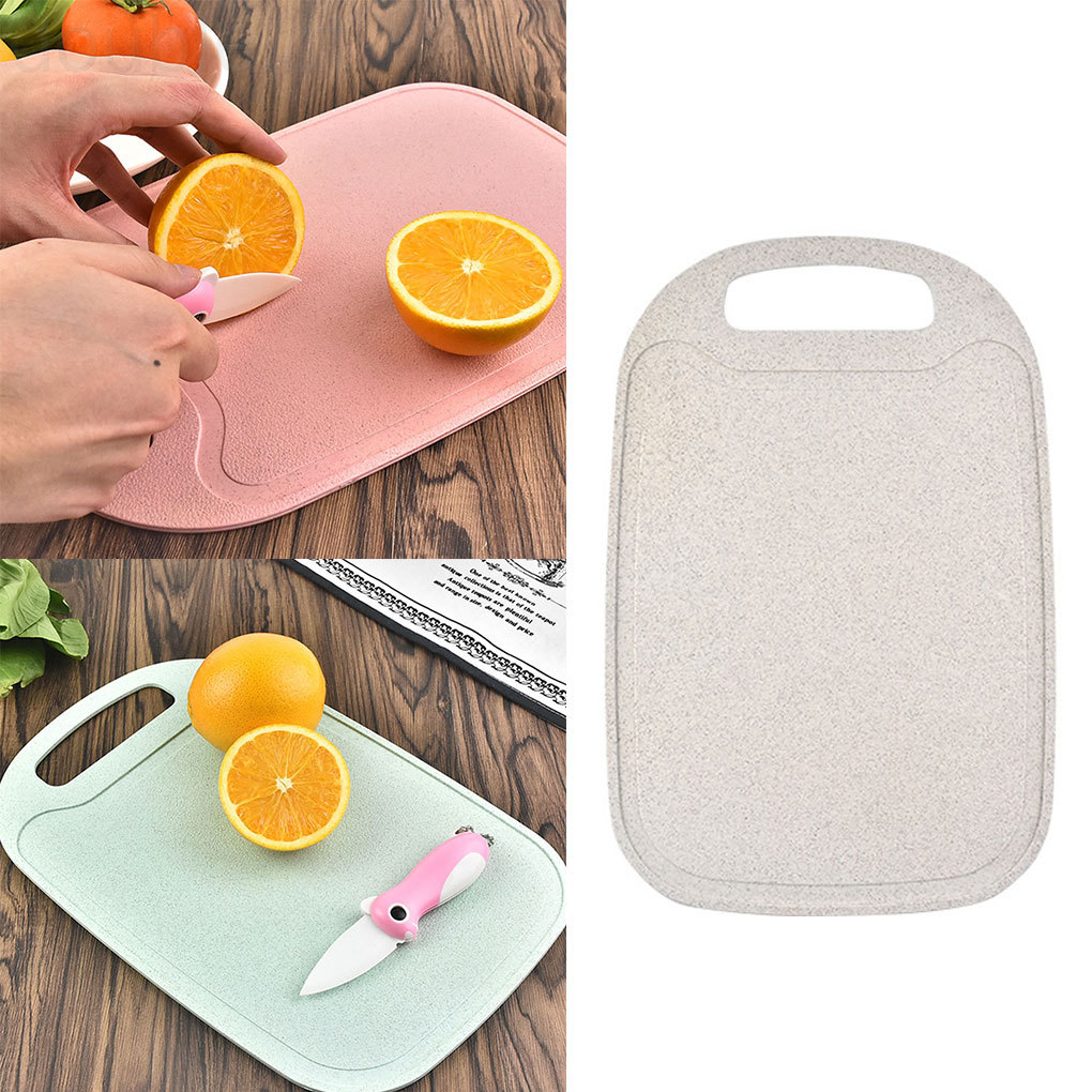 Thớt cắt thực phẩm có tay cầm chống trượt tiện lợi cho nhà bếp