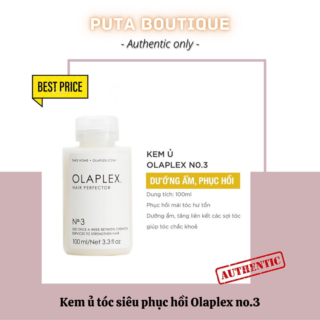 Ủ tóc siêu phục hồi OLAPLEX số 3