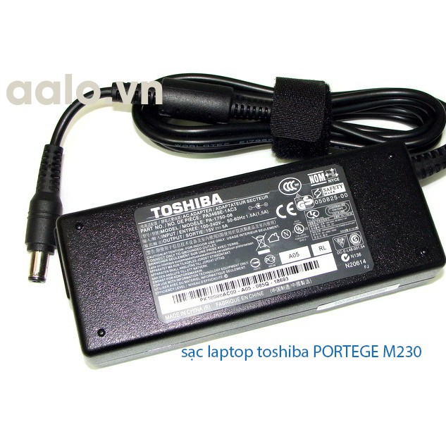 sạc laptop toshiba PORTEGE M230