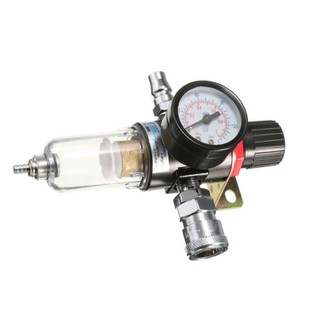 Air Compressor Filter Moisture Water Oil Separator Trap Tools Regulator Gauge
