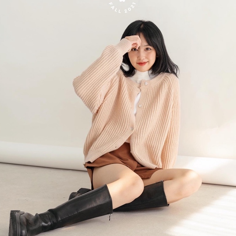 Naked by V - Áo khoác len Biscuit Cardigan | BigBuy360 - bigbuy360.vn