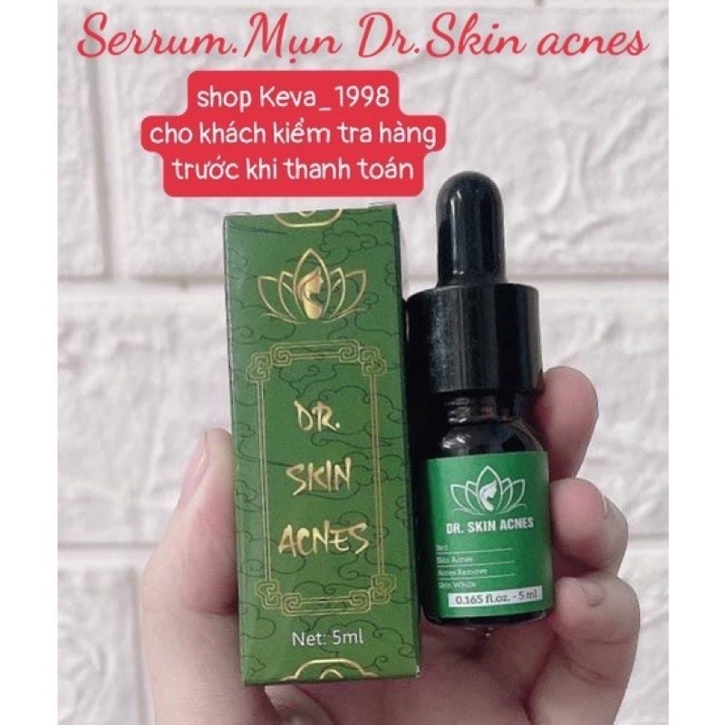 (cam kết chính hãng) SERUM XÓA MỤN THÂM DR.SKINACNES ( Dr.skin acnes )