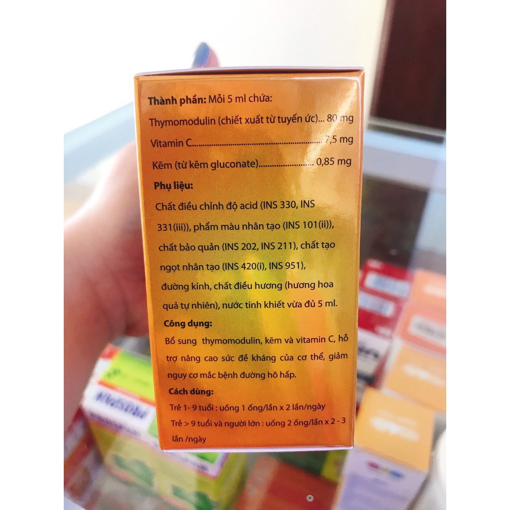 Tăng cường sức đề kháng THYMOSOL