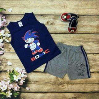 Sét bộ bé trai chất cotton 4 chiều