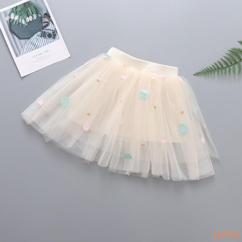 Chân váy xòe dáng ngắn xinh xắn thời trang dành cho bé gái