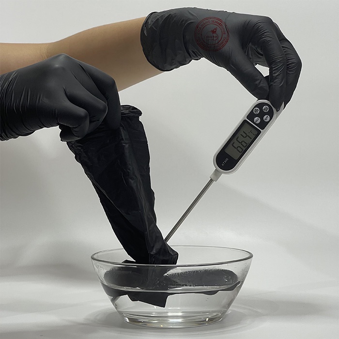 [Set 3 cặp] Găng tay cao su đen Nitrile | Bao Tay Cao Su Màu Đen Không Có Bột