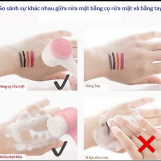 Dụng cụ rửa mặt siêu sạch