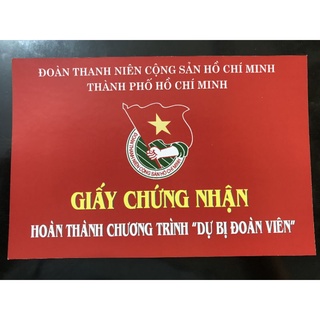 Sét 10 Giấy Dự Bị Đoàn Viên