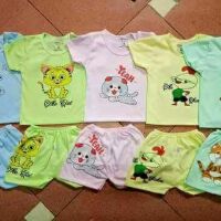 Combo 4 bộ cộc tay cho bé