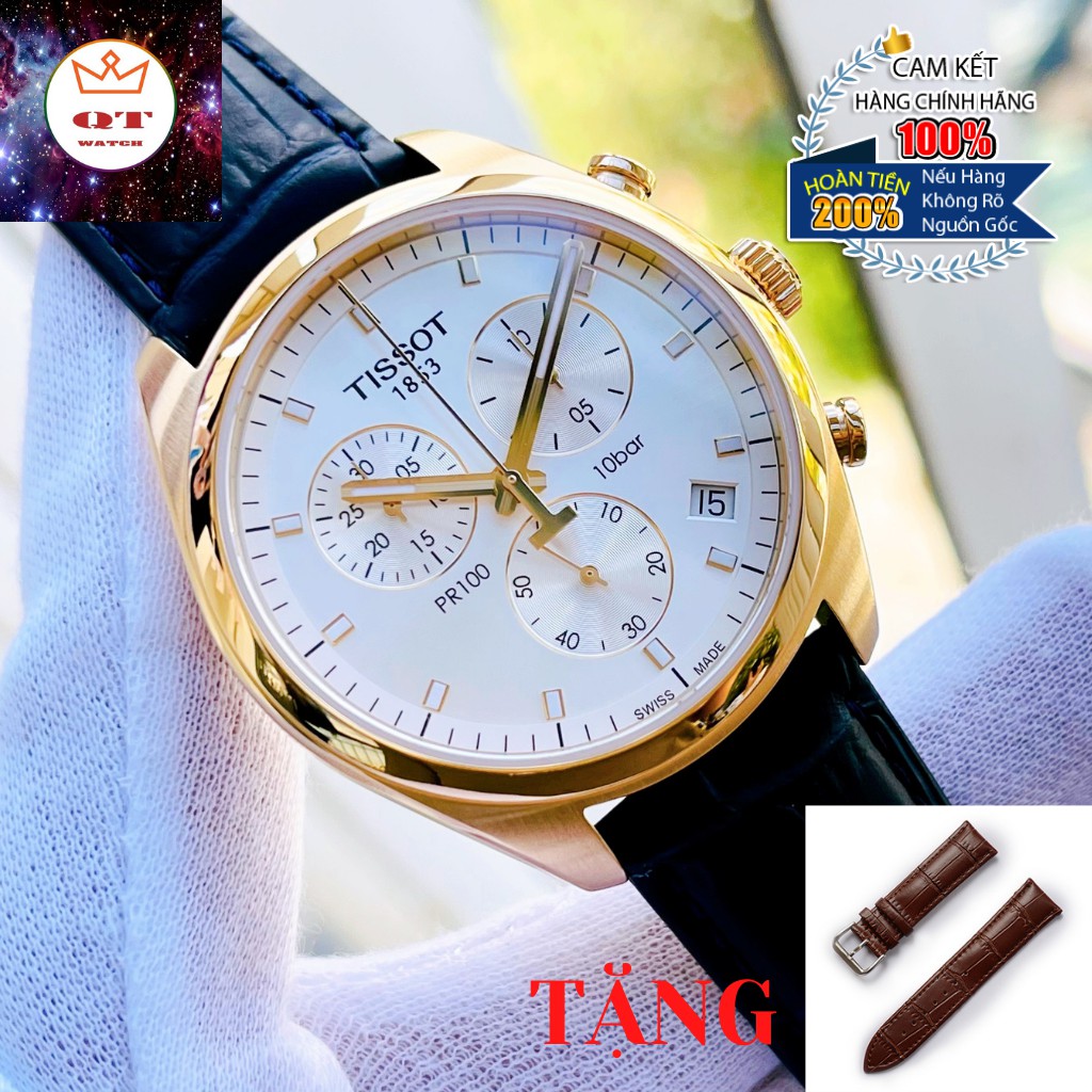 Đồng Hồ TISSOT T101.417.36.031.00 – NAM – KÍNH SAPPHIRE – QUARTZ (PIN) – DÂY DA Chính Hãng Tặng Dây Da Cao Cấp