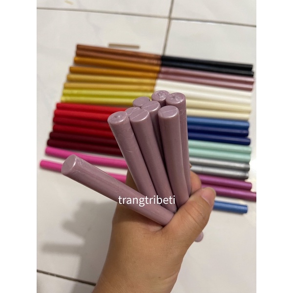 SÁP CÂY LÀM CON TEM SÁP - dạng cây - combo 5 cây