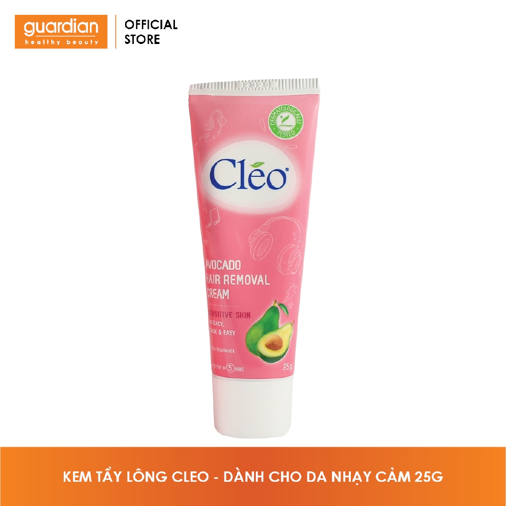 Kem Bơ Tẩy Lông CLEO Cho Da Nhạy Cảm 25g