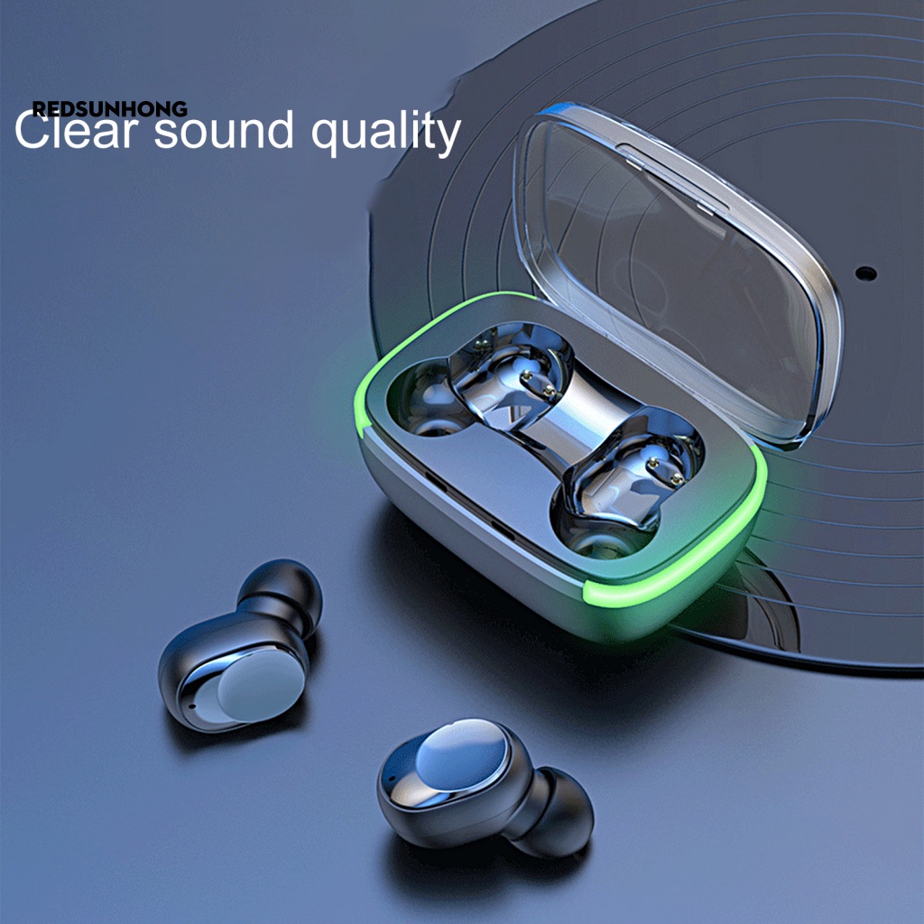 Tai Nghe Thể Thao Không Dây Bluetooth 5.1 Có Đèn Thoáng Khí