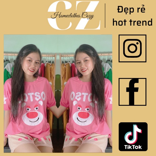 Đồ bộ nữ ♥️ SIÊU RẺ ♥️ thun QUẢNG CHÂU mềm mịn, cộc tay quần ngắn dễ thương
