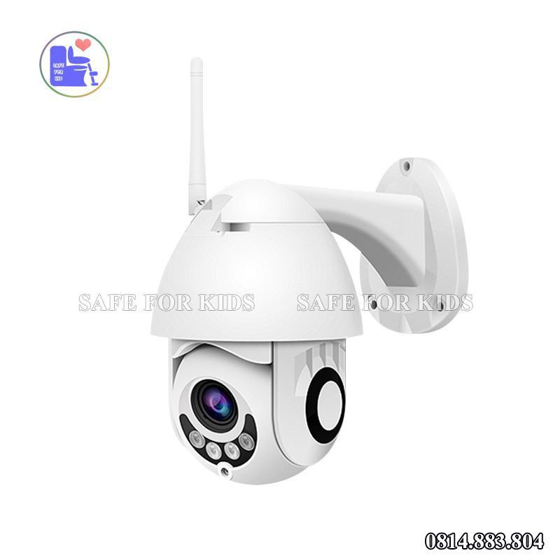 Camera Ngoài Trời Chống Nước Xoay 355 Độ Không Dây Giám Sát Hồng Ngoại, Kết Nối Điện Thoại | BigBuy360 - bigbuy360.vn