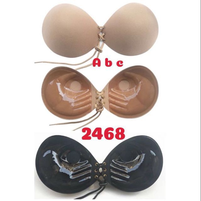 (A2468)áo dán ngực rút dây sành điệu