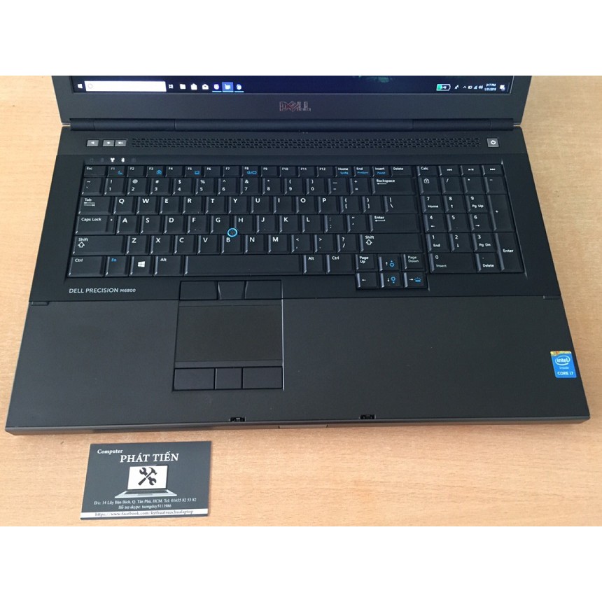 Dell Precision M6800 i7 4900MQ, Ram 16G, SSD 256G, vga M5000M 8G, 17.3 inch Full HD. | BigBuy360 - bigbuy360.vn