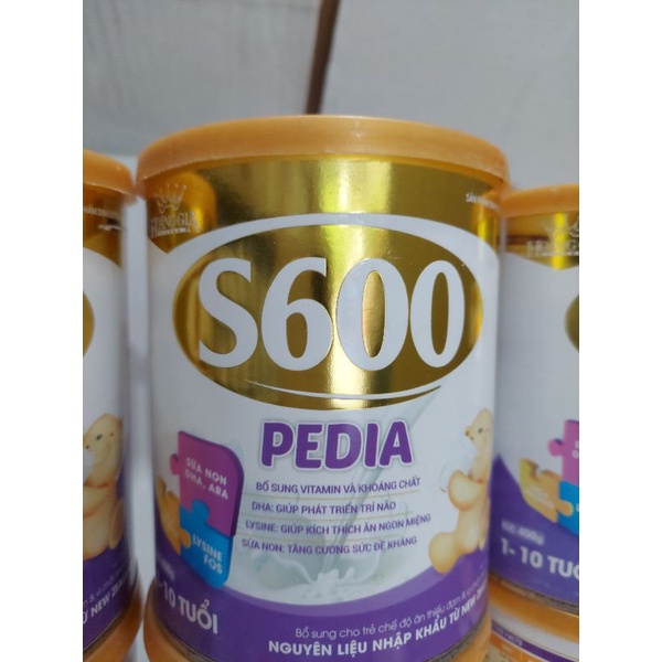 sữa s600 pedia 1-10 tuổi /400g