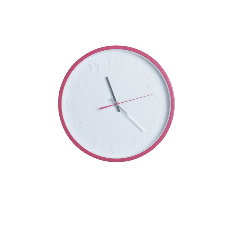 Đồng Hồ Treo Tường ARTBOX Hàn Quốc Màu Hot Pink Kích Thước Lớn